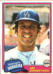 1981 Topps Baseball Cards      372     Jay Johnstone